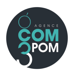 Logo Ocom3pom agence de communication